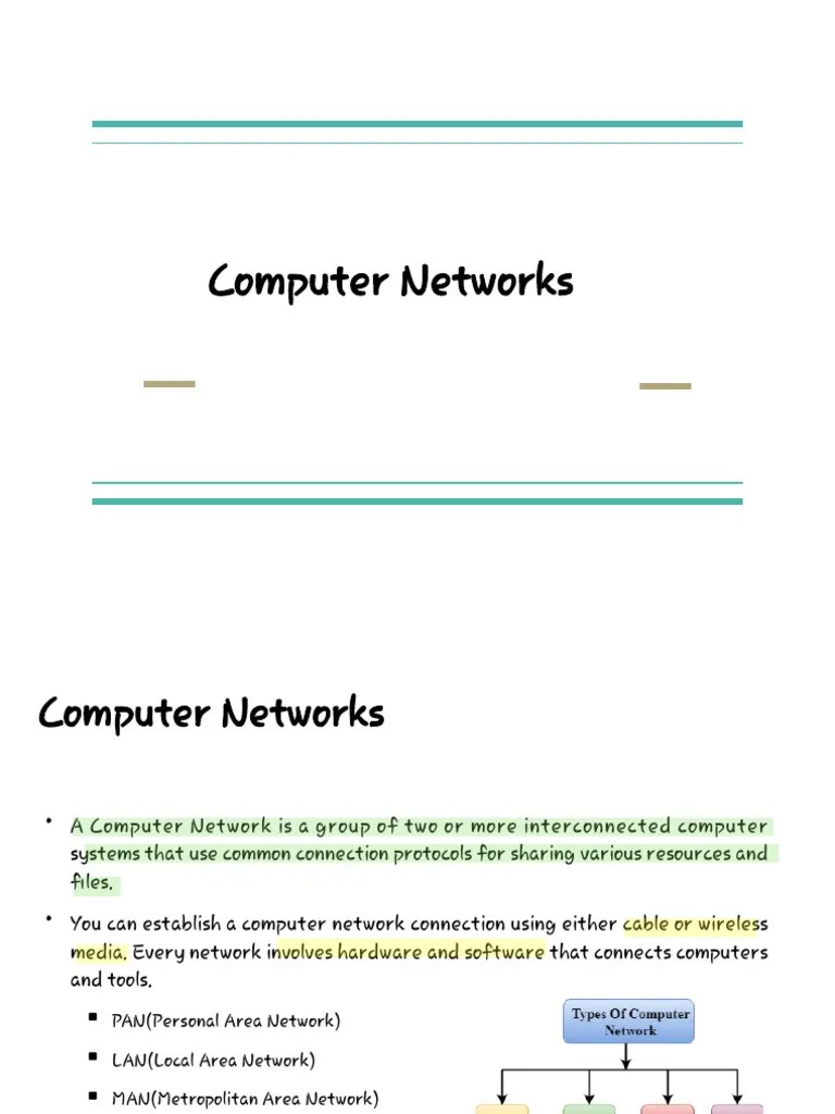 Computer Networks | PDF | Computer Network | Network Topology