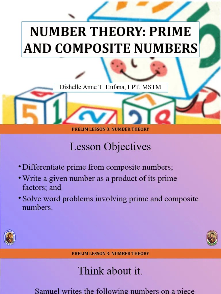 Act 2 Number Theory Pdf Prime Number Numbers - Premium Light Photo Gallery - HD