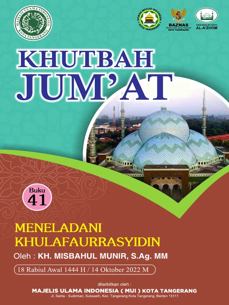 Buku Khutbah Jumat Edisi 41 | PDF