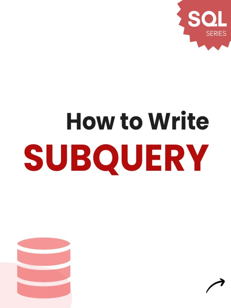 SQL Subquery PDF | PDF | Table (Database) | Information Retrieval