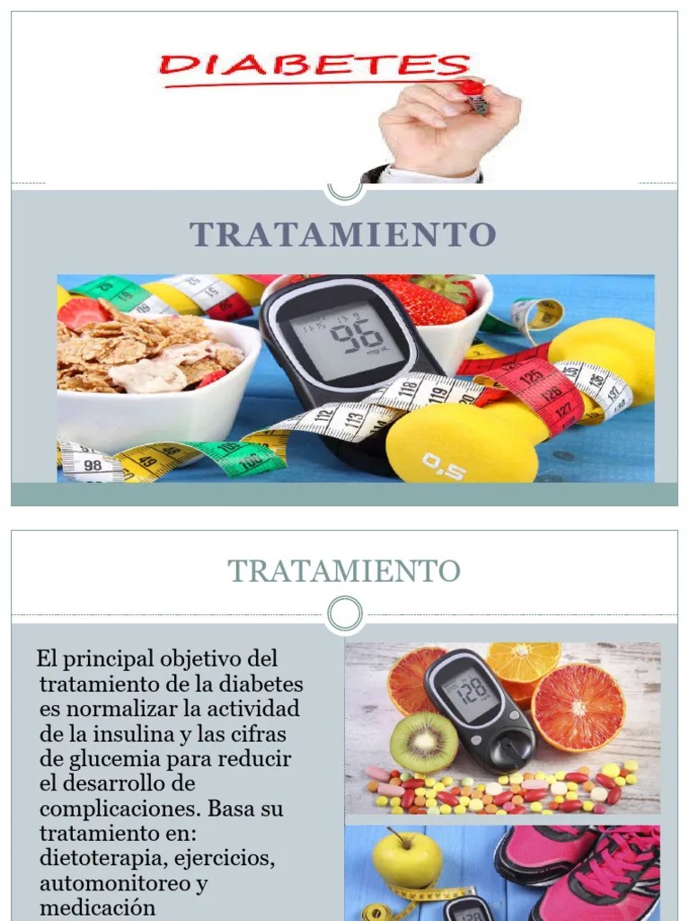 Diabetes. Tratamiento | PDF | Insulina | Diabetes