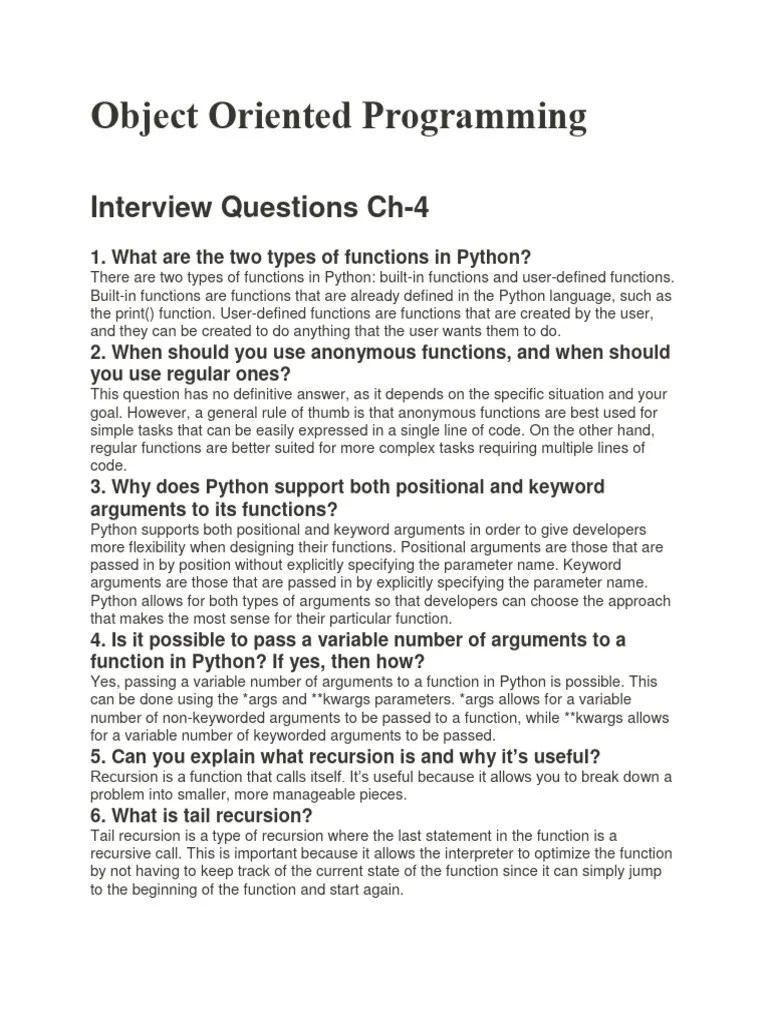 Object Oriented Programming C-4 | Download Free PDF | Inheritance ...