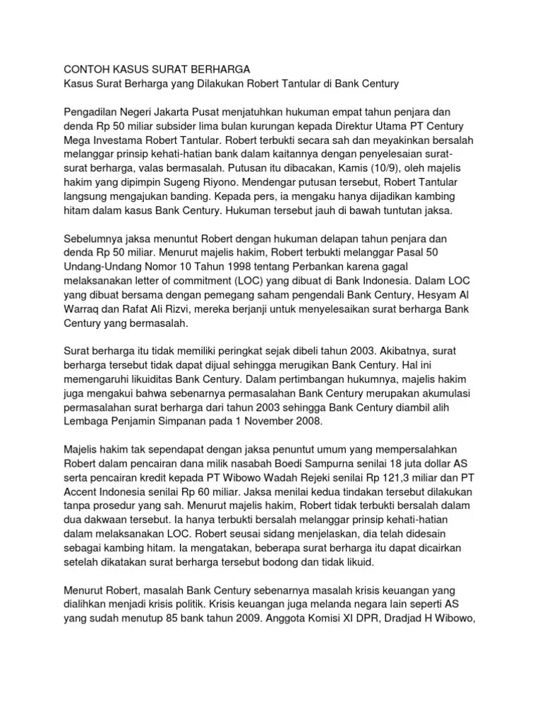 Contoh Surat Berharga Wesel Nusagates 