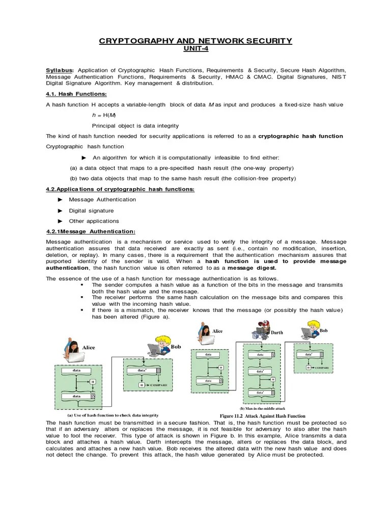 Completeunit 4 1 | PDF | Public Key Cryptography | Cryptography