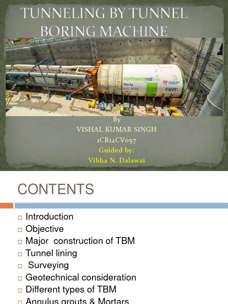 TBM Tunnelling | PDF | Tunnel | Civil Engineering