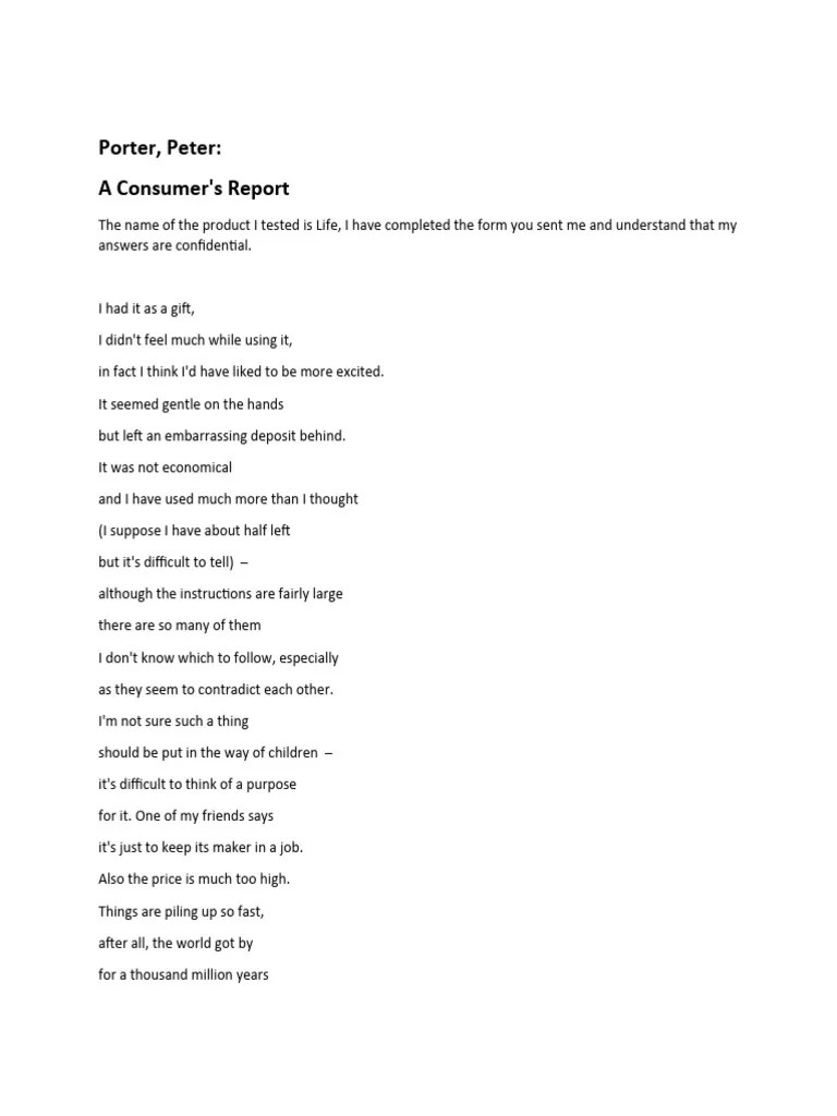 Consumer Review Of Life Product Pdf Foreign Language Studies