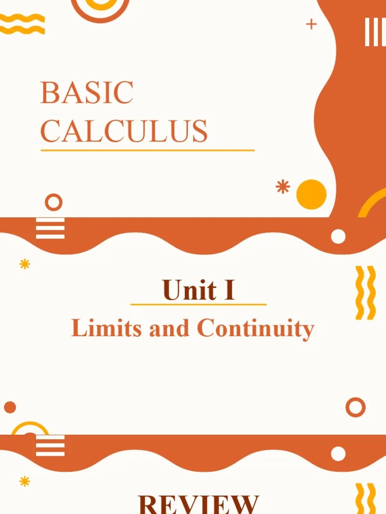 Basic Calculus Lesson 1 | PDF | Function (Mathematics) | Trigonometry