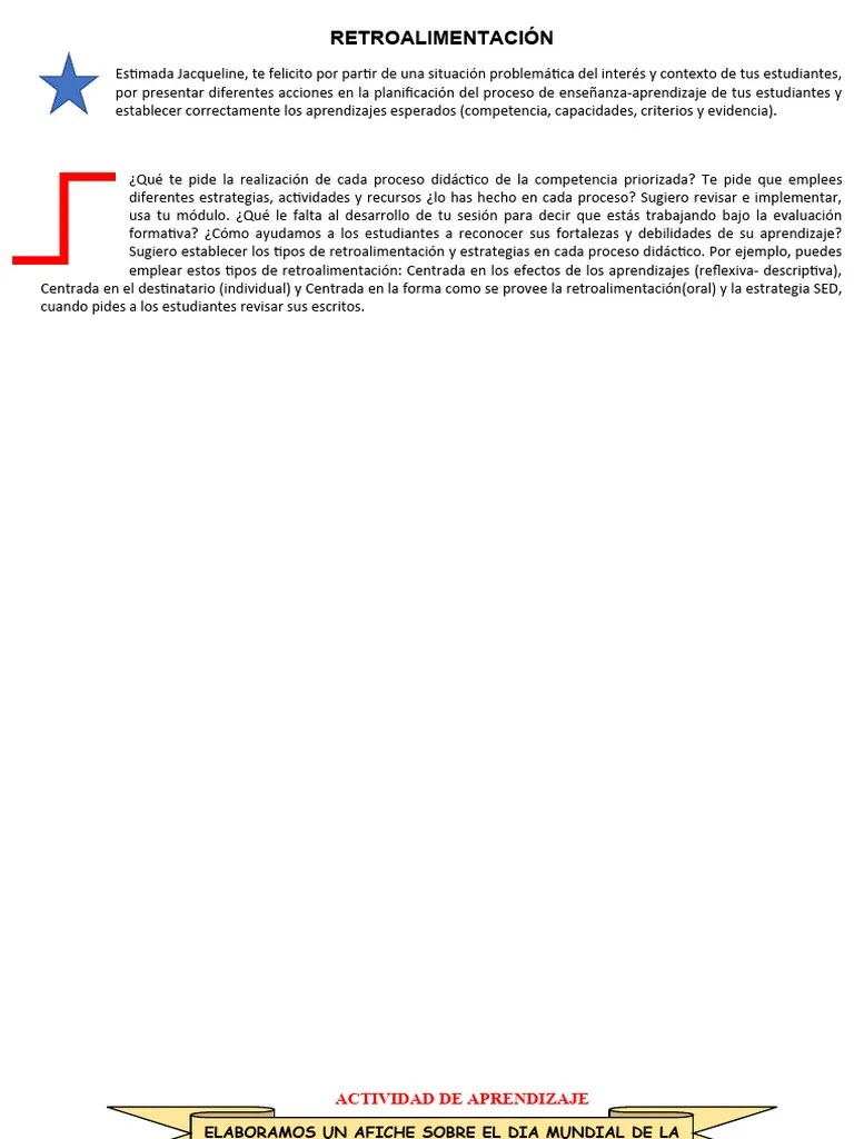 Sesion De Aprendizaje 25.04.2024 | PDF | Aprendizaje | Evaluación