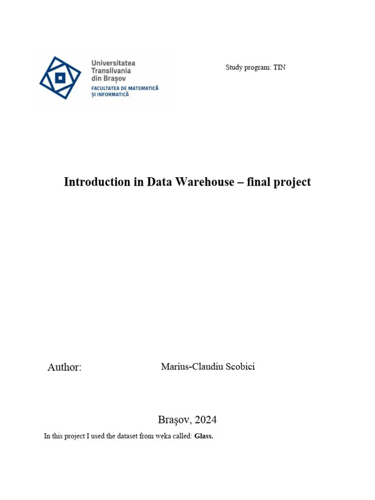 Introduction In Data Warehouse | PDF | Cluster Analysis | Statistical ...