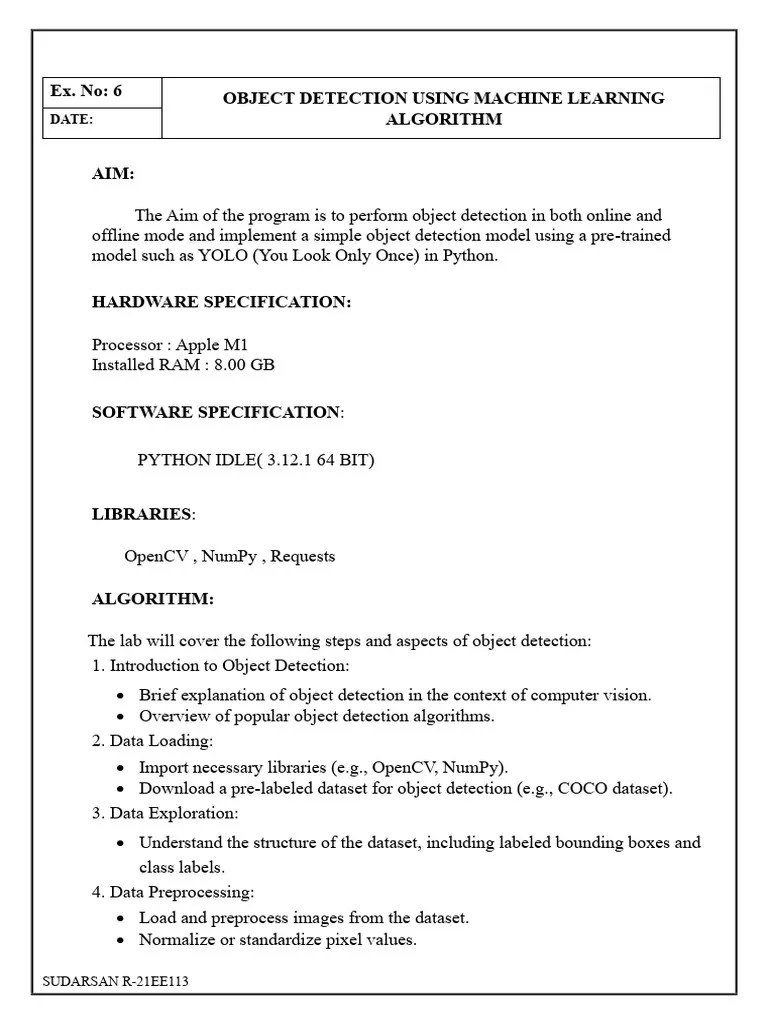 Machine Learning Program 6(SHANKAR) | PDF | Machine Learning | Computer Vision