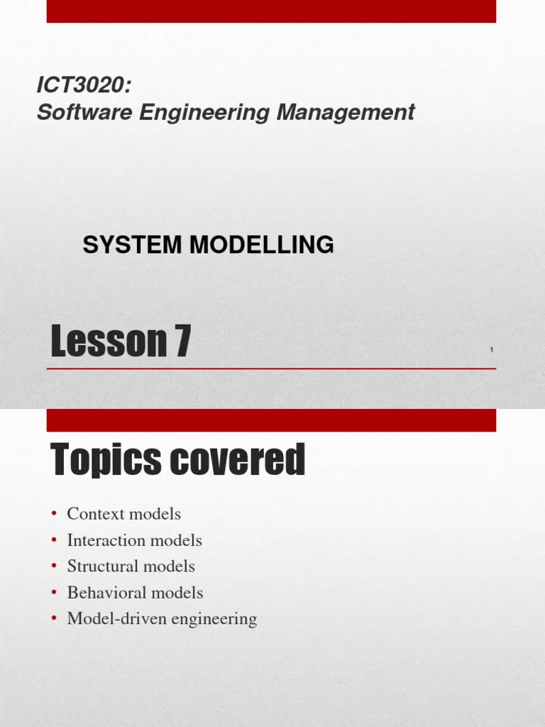 Chapter 5 System Modeling 1 Pdf Class Computer Programming Use Case - Vintage Photo Collection - Ultra HD Quality