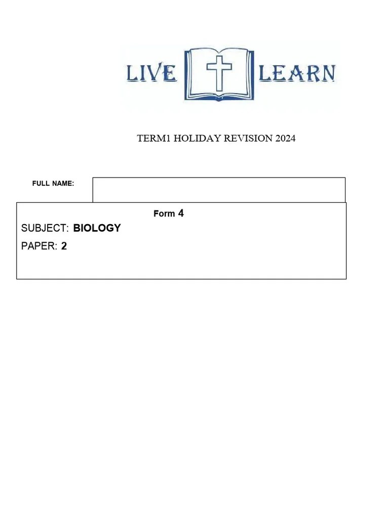 IGCSE 2024 Revision Paper | Download Free PDF | Crab | Glucose