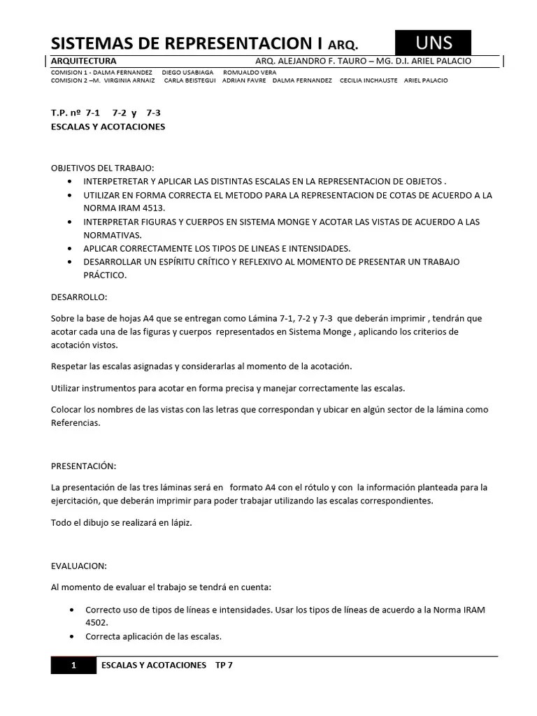 Consignas TP 7 | PDF