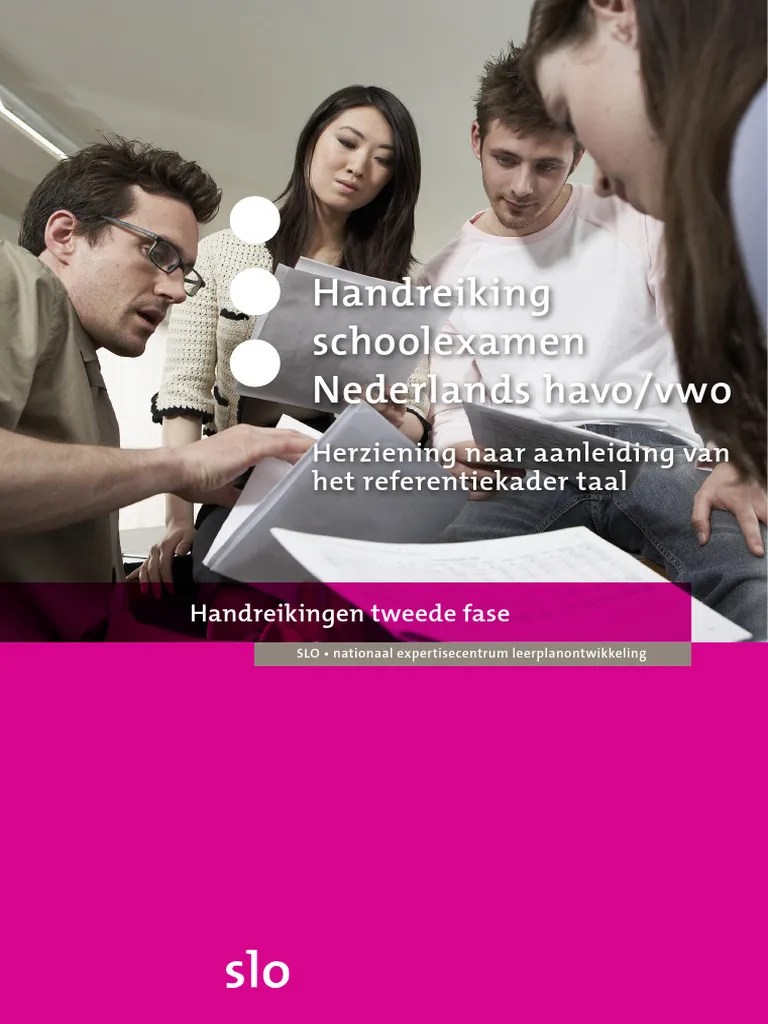 Handreiking Schoolexamen Nederlands Havo Vwo | PDF