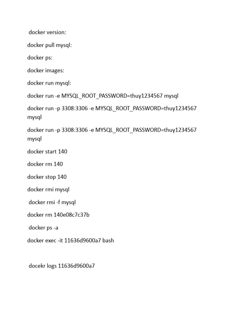 Docker | PDF | Server (Computing) | Sudo