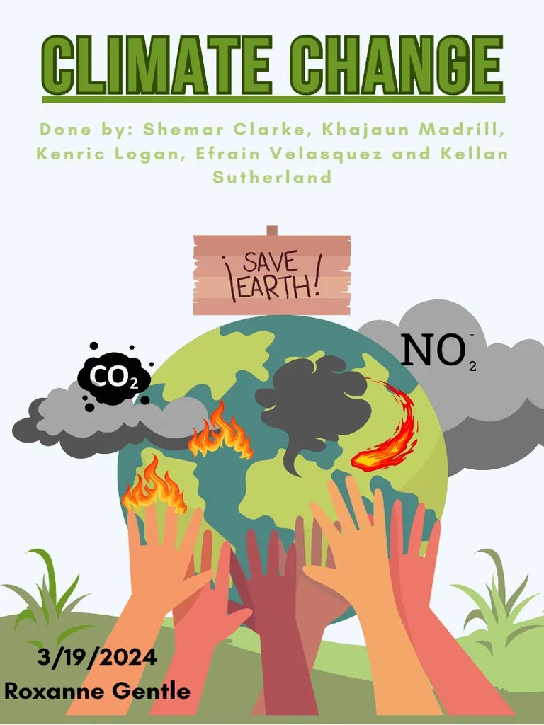 Climate Change Environmental Science Project | PDF | Climate Change ...