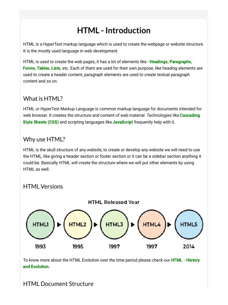 Insert Intro To Html Pdf Html Html Element - Premium Landscape Image Gallery - Retina