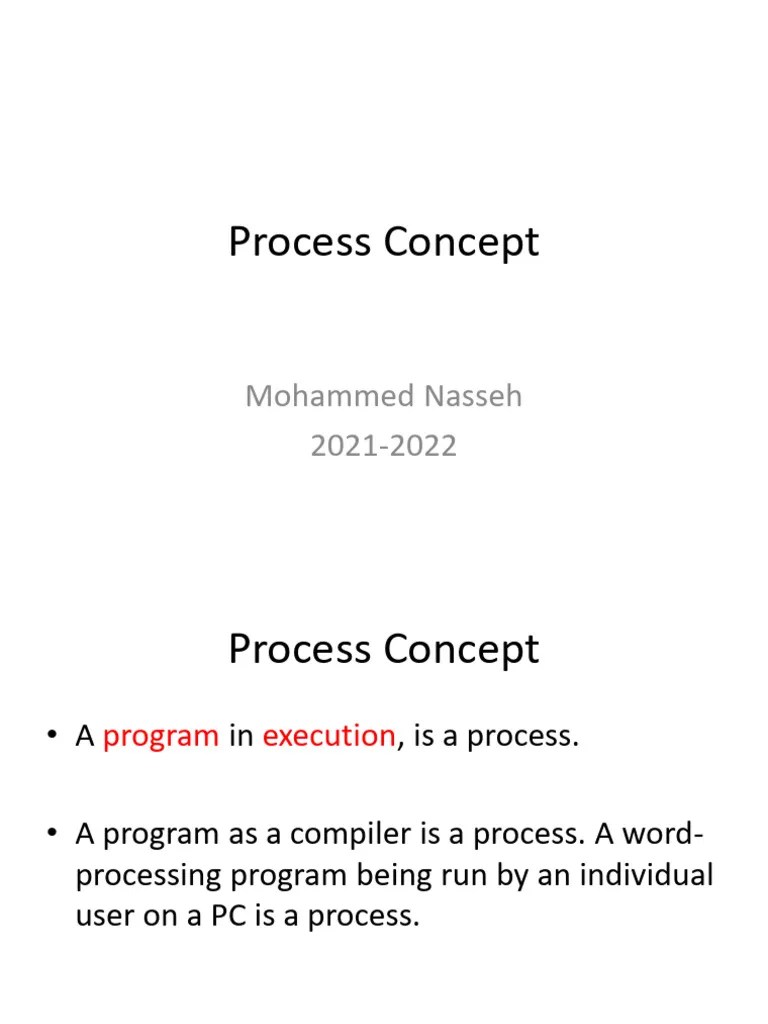 OS Lecture 2 | PDF | Process (Computing) | Scheduling (Computing)