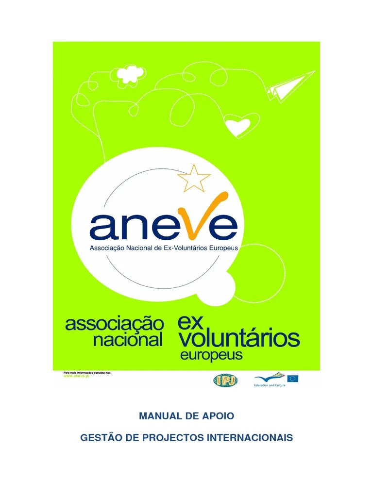 Manual-Gestao De Projectos Internacionais | PDF | Comunicação | Orçamento