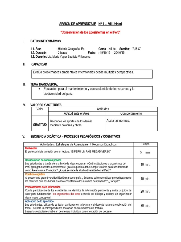 Sesi N De Aprendizaje Protegiendo Nuestras Reas Naturales Pdf - Mountain Images - Perfect Desktop Collection