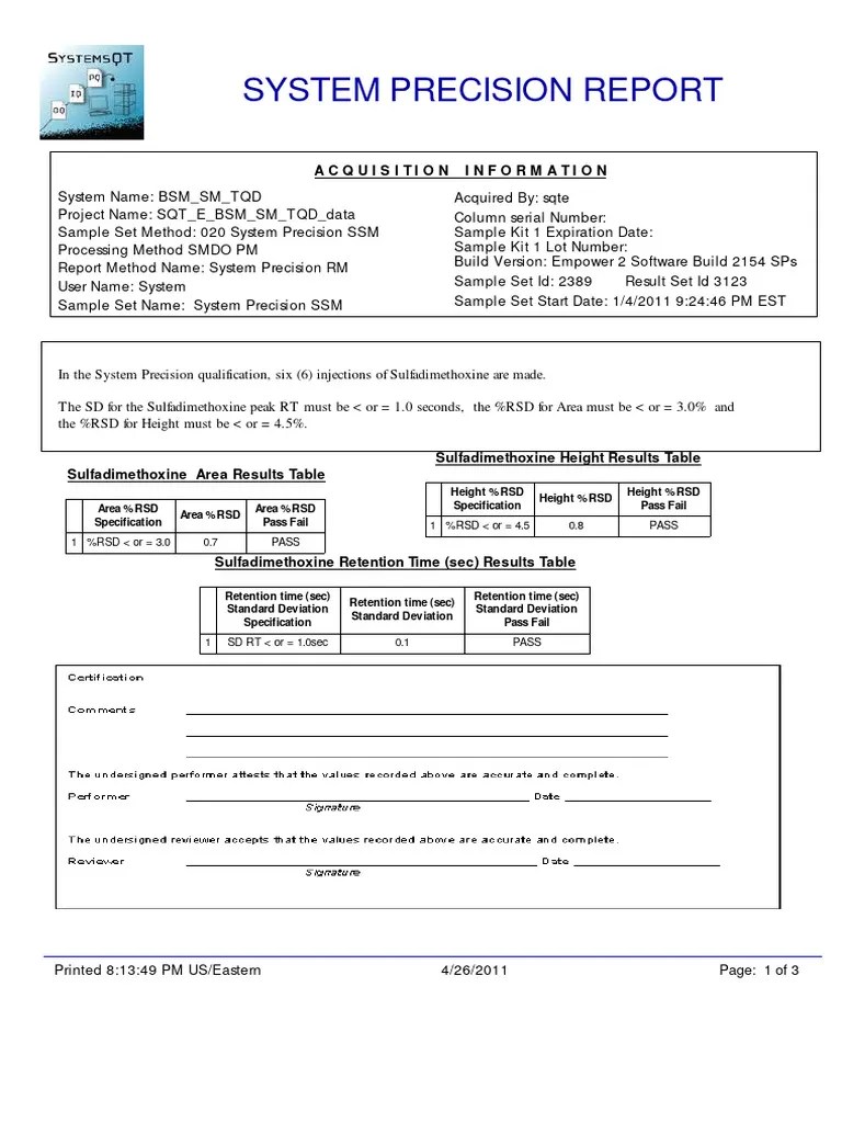 System Precision RM | PDF | Software | Computing