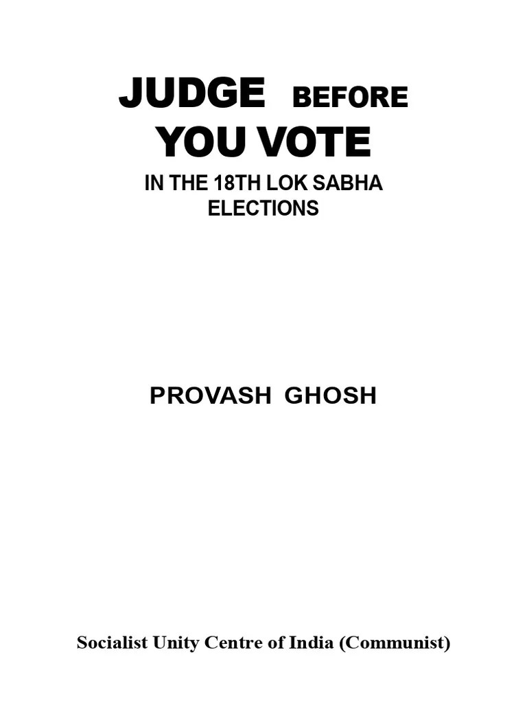Loksabha Election 2024_ English _ All India _ Final | PDF | Fascism ...
