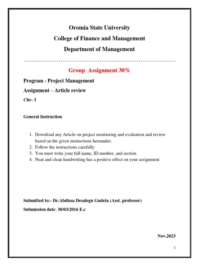 Project Monitoring And Evaluation | PDF | Methodology | System