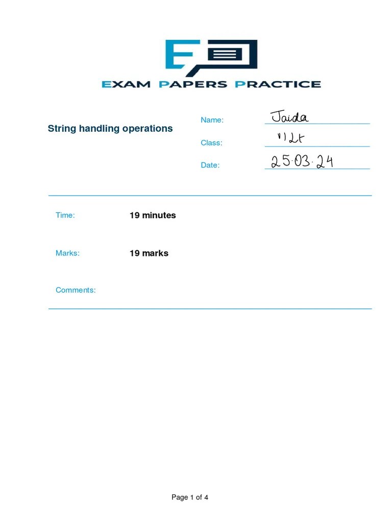 String-handling-operations-question-paper | PDF | String (Computer ...