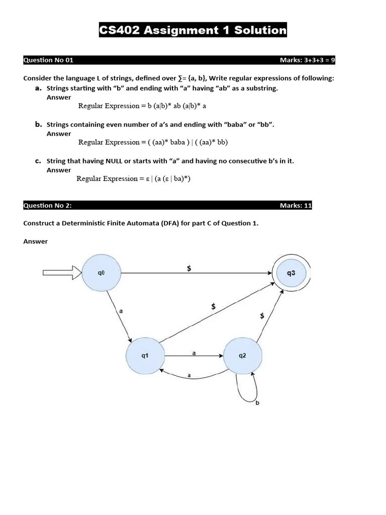 CS402 Assignment SOlution Spring 2024 | PDF