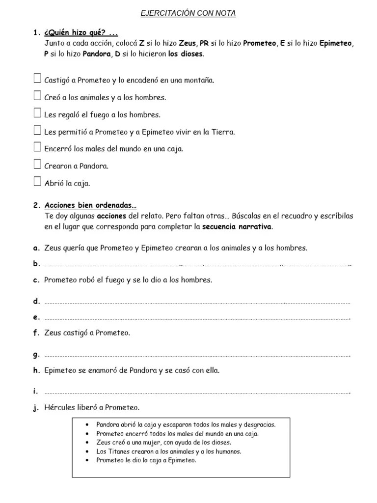 Núcleos Narrativos | PDF