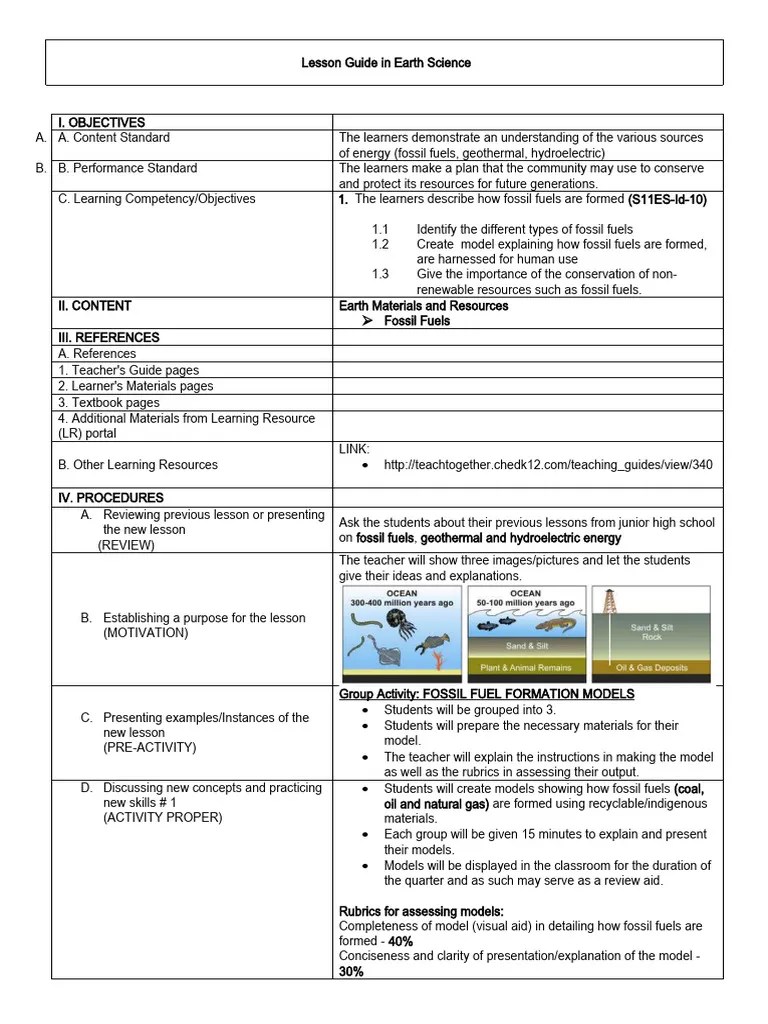 Fossil Fuels | PDF | Fuels | Learning