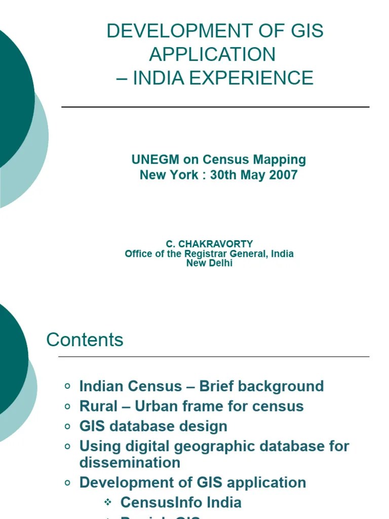 Census And GIS | PDF | Geographic Information System | Census
