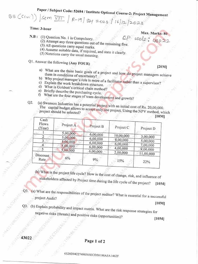 Be - Computer Engineering - Semester 8 - 2023 - December - Iloc II ...