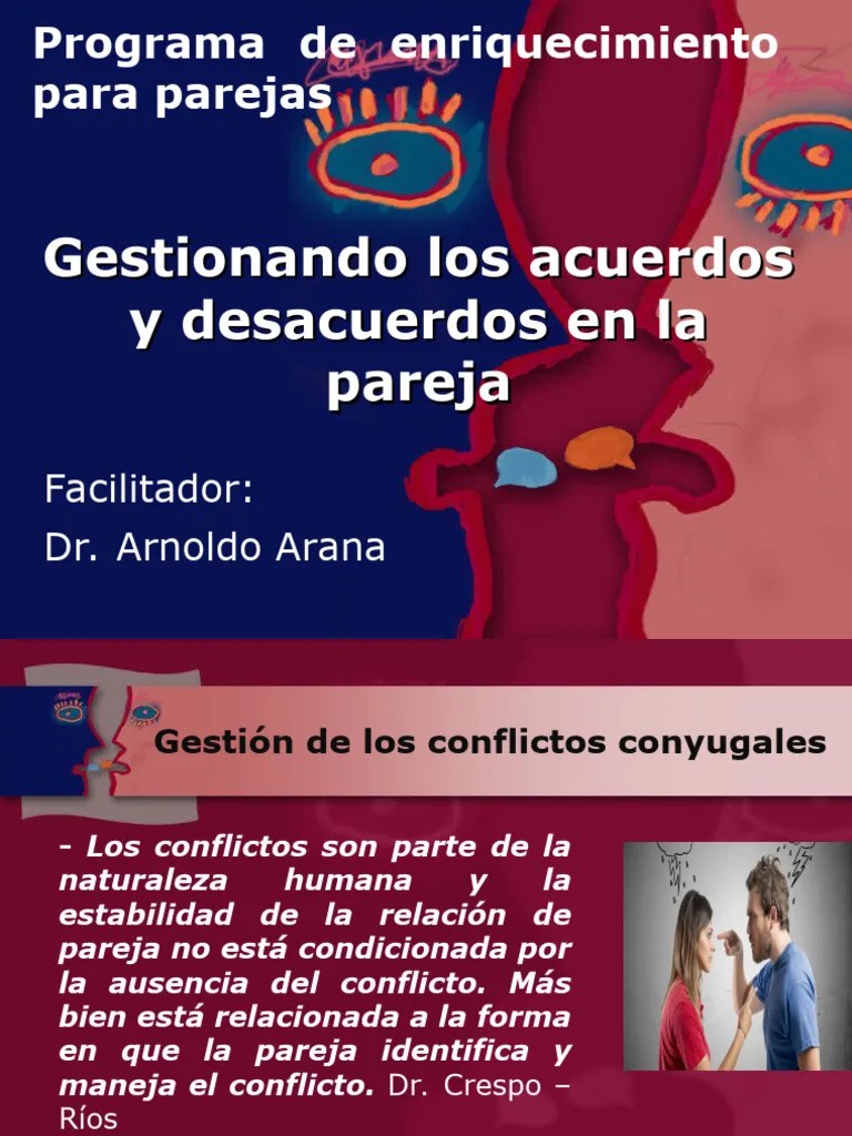 Gestionando Acuerdos Y Desacuerdos En La Pareja | Descargar Gratis PDF ...