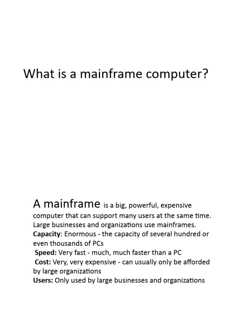Types Of Computers | PDF | Personal Computers | Laptop