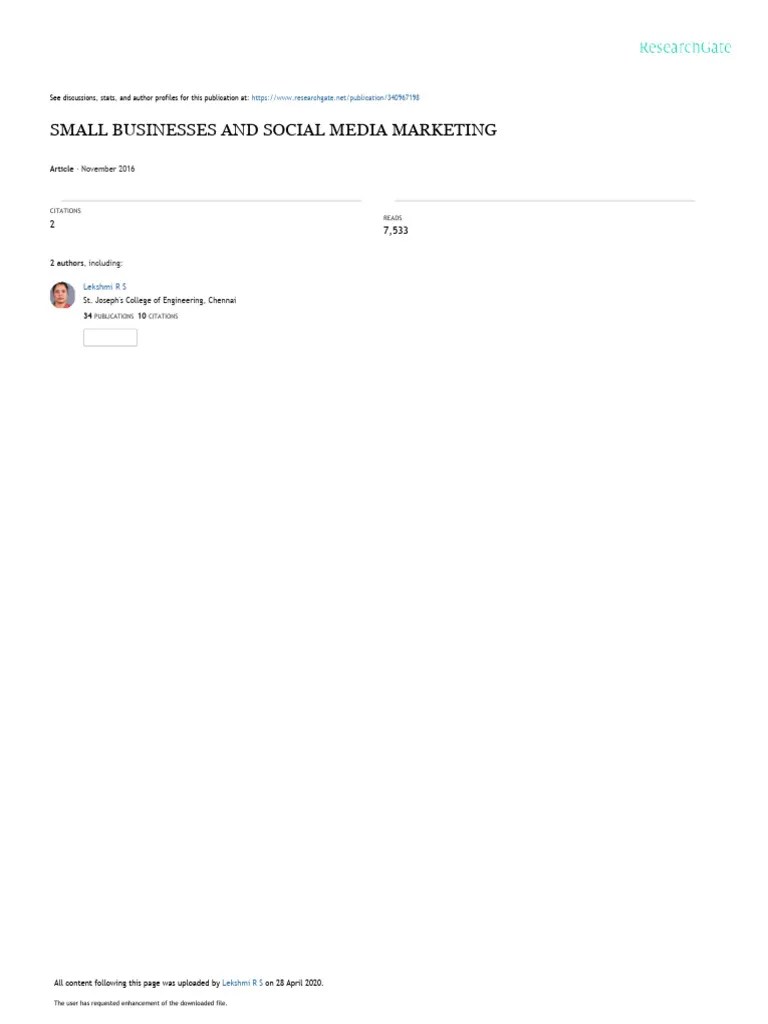 Social Media | PDF | Popular Culture & Media Studies | Social Media