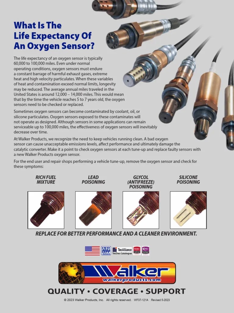 Oxygen Sensor Life Expectancy | PDF | Materials | Chemical Process Engineering