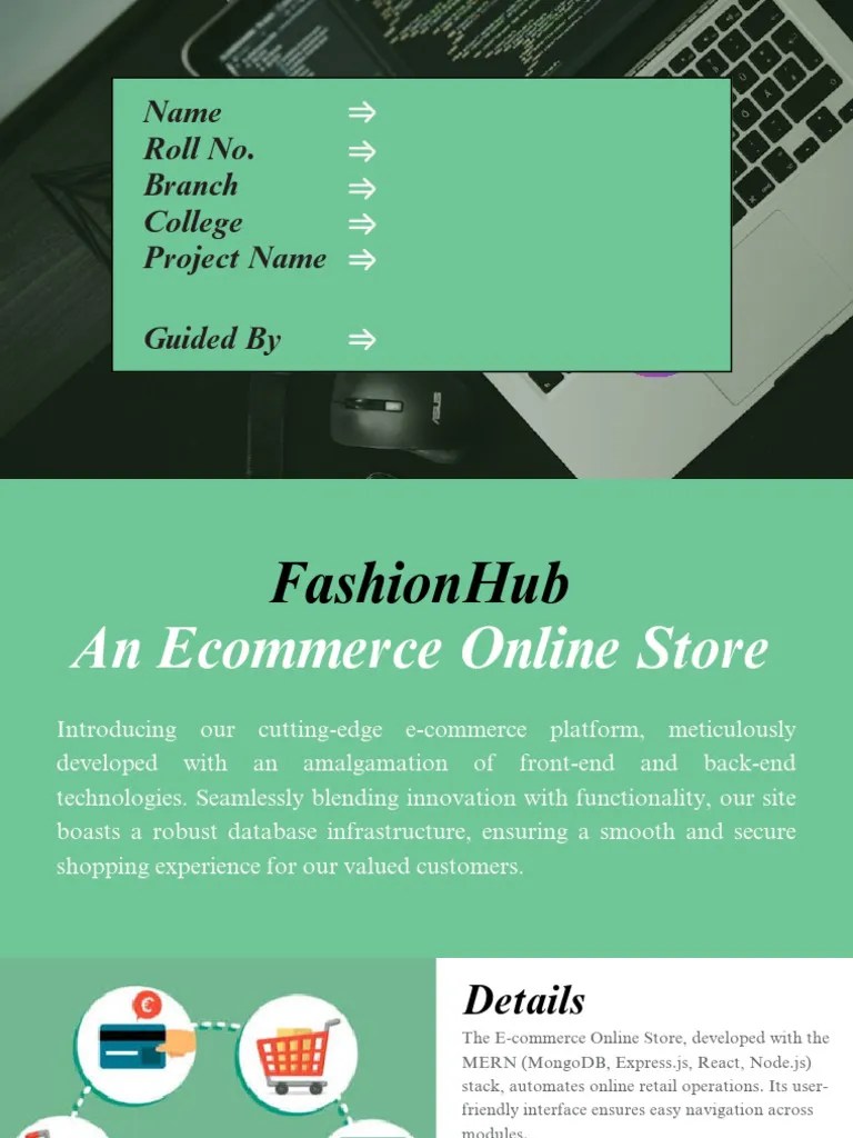 Ecommerce Online Store.pdf | PDF | Online Shopping | Websites