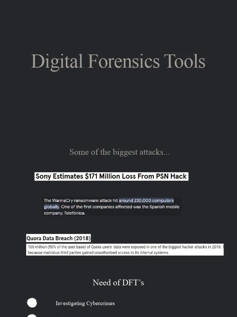 Digital Forensics Tools | PDF | Computer Forensics | Digital Forensics