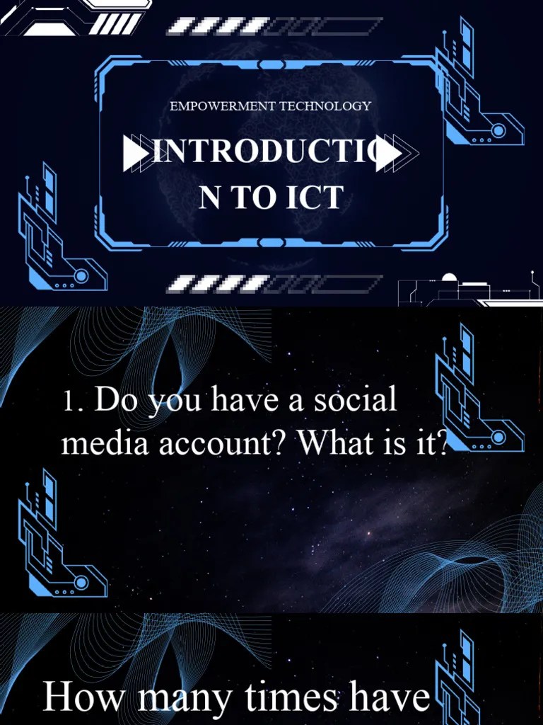 1introduction Ict | PDF | World Wide Web | Internet & Web