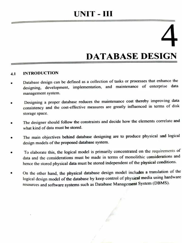 Unit III --- RDBMS | PDF