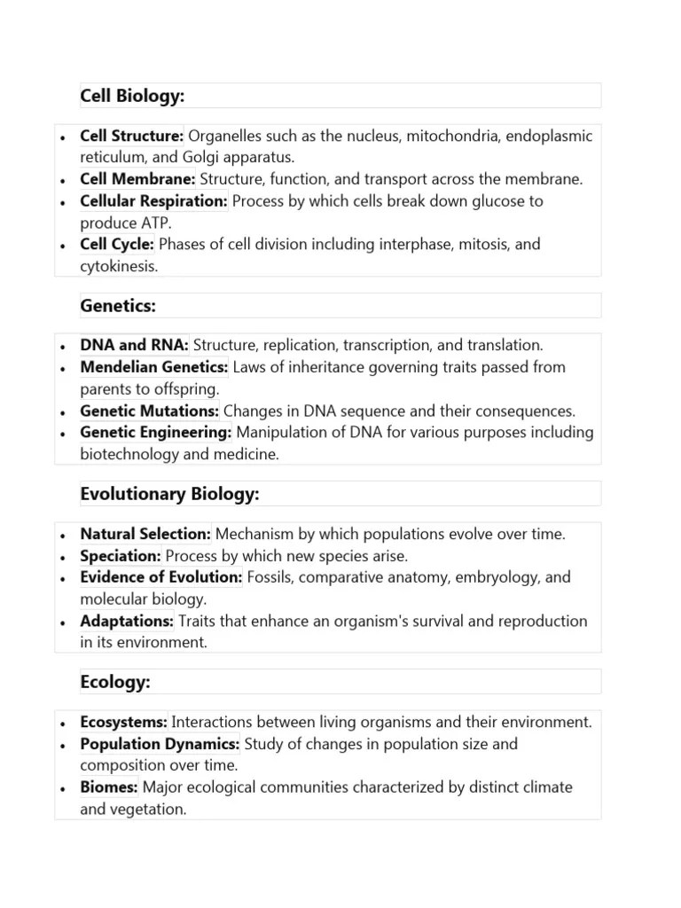 Cell Biology | PDF | Biology | Cell (Biology)