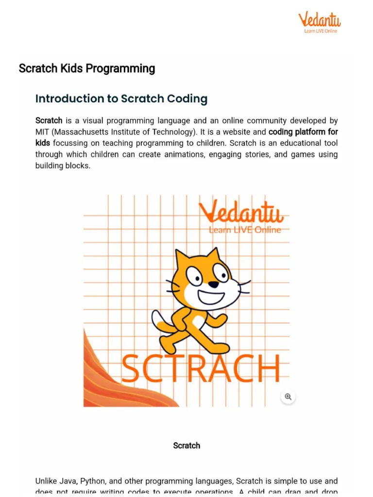 Scratch Kids Programming | PDF