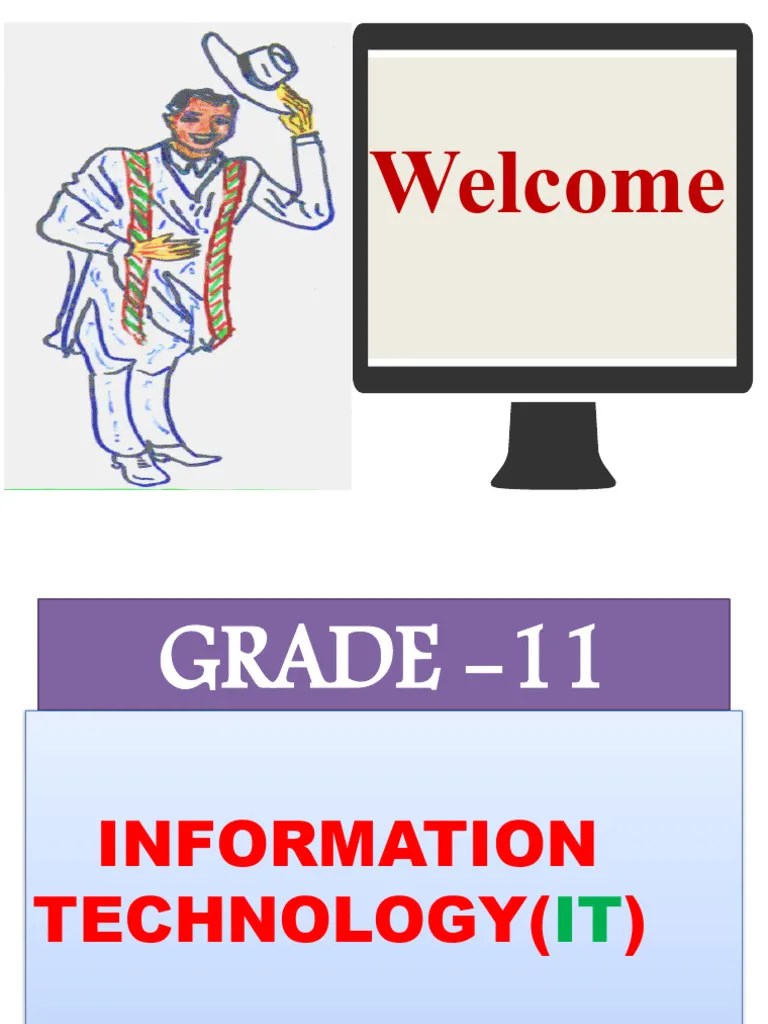Grade 11 Unit 1 | PDF | Information | Educational Technology