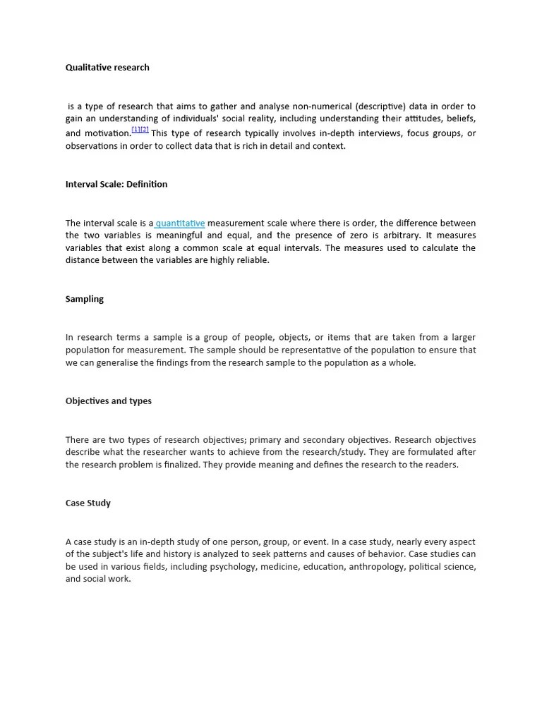 Research Methodology | PDF | Type I And Type Ii Errors | Sampling (Statistics)