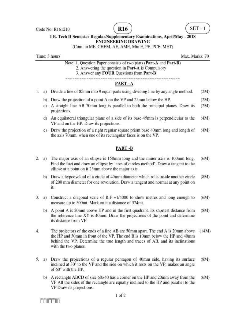 ENGINEERING DRAWING | PDF | Circle | Ellipse
