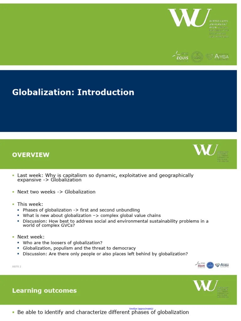 Lecture 3 _ Globalization | PDF | Globalization | Economies Of Scale