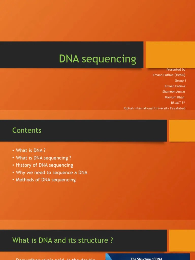 DNA Sequencing | PDF | Dna Sequencing | Dna