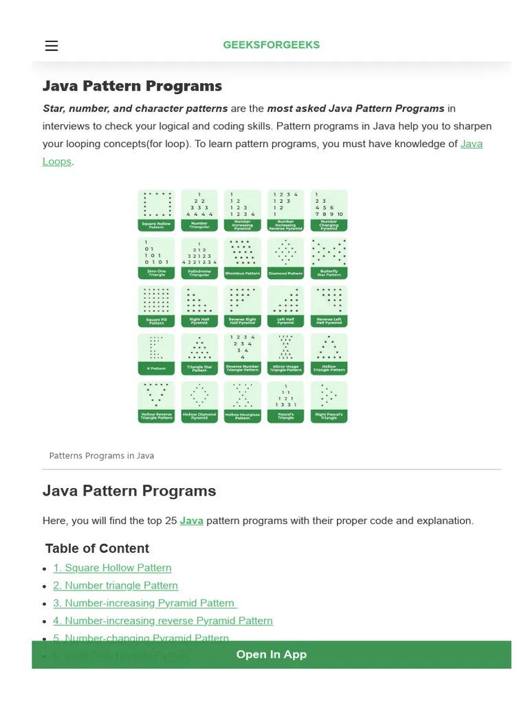 Java Patterns | PDF | Programming Paradigms | Software Development