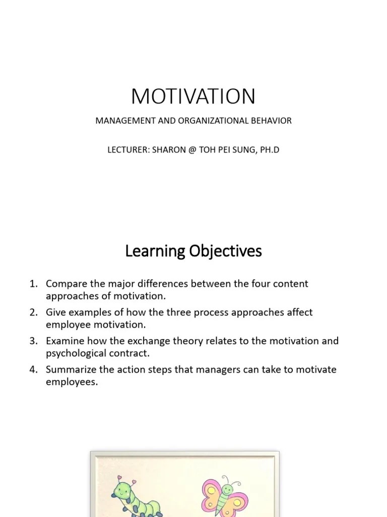 Chapter 3 - Motivation | PDF | Motivational | Motivation